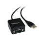 StarTech.com 1 Port FTDI USB zu Serial RS232 Adapter Kabel mit Optical Isolation