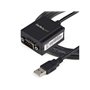 StarTech.com 1 Port FTDI USB zu Serial RS232 Adapter Kabel mit COM Retention