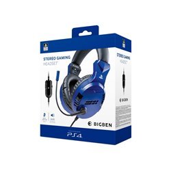 BigBen Interactive PS4/PS5 Gaming Headset V3 - Blue