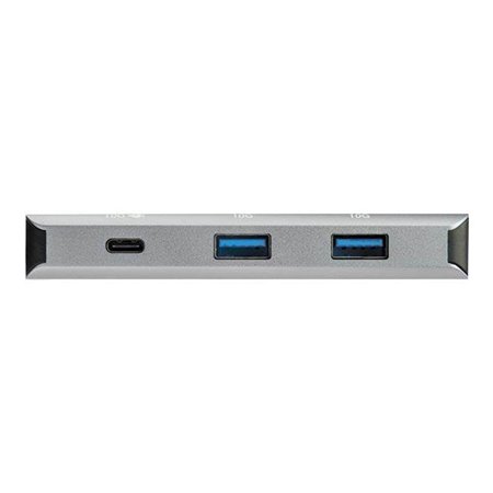 StarTech.com 4-Port USB-C Hub with PD 3.0 - 10Gbps - 3x USB-A & 1X USB-C - hub - 4 ports USB-Hubs - 4 - Grau