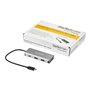 StarTech.com 4-Port USB-C Hub with PD 3.0 - 10Gbps - 3x USB-A & 1X USB-C - hub - 4 ports USB-Hubs - 4 - Grau