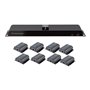 IC INTRACOM techly HDMI 1x8 Extender Splitter over CAT6/6a/7 50m with IR pass-back