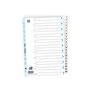 Oxford  Strong-Line®Index A4 White Pp A-Å (Danish Alphabet) White