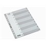 Bantex  Strong Line-Index Grey A4 1-10 Grey