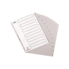 Bantex  Strong-Line®Indexes 1-12 Grey