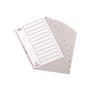 Bantex  Strong-Line®Indexes 1-12 Grey