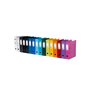 ELBA  "Strong-Line" Lever Arch File PP exchangeable spine label Anthr. A4 8 cm