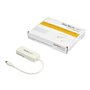 StarTech.com USB 3.1 USB-C Ethernet Adapter with Extra USB Port - White - network adapter