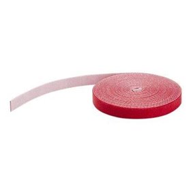 StarTech.com 100ft. Hook and Loop Roll - Red - Cable Management - hook & loop fastener