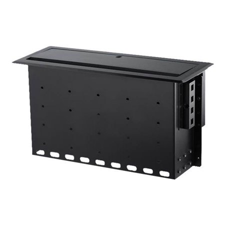 StarTech.com Dual-Module Conference Table Connectivity Box-Customizable - mounting plate