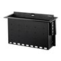 StarTech.com Dual-Module Conference Table Connectivity Box-Customizable - mounting plate