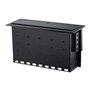 StarTech.com Dual-Module Conference Table Connectivity Box-Customizable - mounting plate