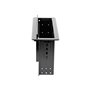 StarTech.com Dual-Module Conference Table Connectivity Box-Customizable - mounting plate