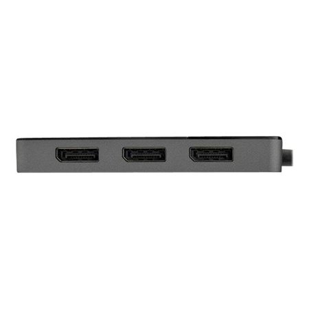 StarTech.com Hub Concentrador MST DisplayPort 1.4 de 3 Puertos 4 K - Divisor Splitter - Compatible con Windows - HDR - EDID (MST