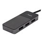 StarTech.com Hub Concentrador MST DisplayPort 1.4 de 3 Puertos 4 K - Divisor Splitter - Compatible con Windows - HDR - EDID (MST