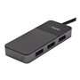 StarTech.com Hub Concentrador MST DisplayPort 1.4 de 3 Puertos 4 K - Divisor Splitter - Compatible con Windows - HDR - EDID (MST
