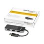 StarTech.com Hub Concentrador MST DisplayPort 1.4 de 3 Puertos 4 K - Divisor Splitter - Compatible con Windows - HDR - EDID (MST