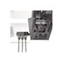 StarTech.com Hub Concentrador MST DisplayPort 1.4 de 3 Puertos 4 K - Divisor Splitter - Compatible con Windows - HDR - EDID (MST