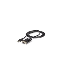 StarTech.com 1 Port USB zu Null Modem RS232 DB9 Serial DCE Adapter Kabel mit FTDI
