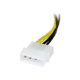 StarTech.com LP4 zu 8 Pin PCI Express Video Card Strom Kabel Adapter - Stromadapter