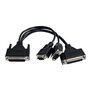 StarTech.com 2S1P PCI Express Serial Parallel Combo Card mit Breakout Kabel - parallellt/seriellt Karte
