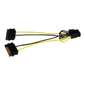 StarTech.com SATA Strom zu 8 Pin PCI Express Video Card Strom Kabel Adapter - strömkabel
