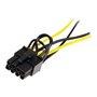 StarTech.com SATA Strom zu 8 Pin PCI Express Video Card Strom Kabel Adapter - strömkabel