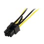 StarTech.com SATA Strom zu 6 Pin PCI Express Video Card Strom Kabel Adapter - strömkabel