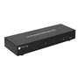 IC INTRACOM techly 2-Port DisplayPort1.2 Dual-Monitor KVM Switch