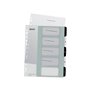 Leitz WOW PC-beschriftbares Register, PP, extrabreit