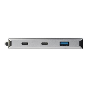 StarTech.com 4 -Port USB-C Hub (10Gbps) with 2x USB-A & 2x USB-C - hub - 4 ports USB-Hubs - 4 - Grau