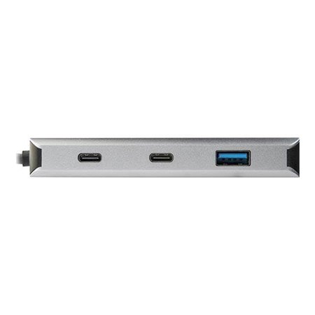 StarTech.com 4 -Port USB-C Hub (10Gbps) with 2x USB-A & 2x USB-C - hub - 4 ports USB-Hubs - 4 - Grau