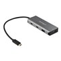 StarTech.com 4 -Port USB-C Hub (10Gbps) with 2x USB-A & 2x USB-C - hub - 4 ports USB-Hubs - 4 - Grau