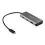 StarTech.com 4 -Port USB-C Hub (10Gbps) with 2x USB-A & 2x USB-C - hub - 4 ports USB-Hubs - 4 - Grau