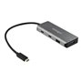StarTech.com 4 -Port USB-C Hub (10Gbps) with 2x USB-A & 2x USB-C - hub - 4 ports USB-Hubs - 4 - Grau