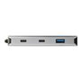 StarTech.com 4 -Port USB-C Hub (10Gbps) with 2x USB-A & 2x USB-C - hub - 4 ports USB-Hubs - 4 - Grau