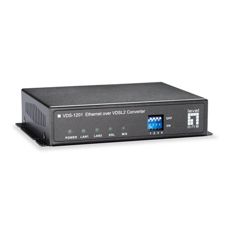 LevelOne VDS-1201 - Annex-A - short-haul modem - 10Mb LAN 100Mb LAN Ethernet over VDSL