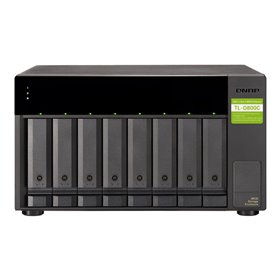 QNAP TL-D800C 8-Bay USB 3.2 Gen2 Type-C high-capacity JBOD Storage Enclosure
