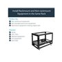 StarTech.com UNIRAILS2U 2U Universal Rack Mount Rails - for 19in Server Rack Enclosure or Cabinet - Adjustable A/V Rack Rails