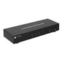 IC INTRACOM techly 4 Port DisplayPort 1.2 KVM Switch with Hub and audio