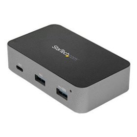 StarTech.com 4-Port USB C Hub 10Gbps - 3x USB-A & 1x USB-C - Powered - hub - 4 ports USB-Hubs - 4 - Grau