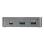 StarTech.com 4-Port USB C Hub 10Gbps - 3x USB-A & 1x USB-C - Powered - hub - 4 ports USB-Hubs - 4 - Grau