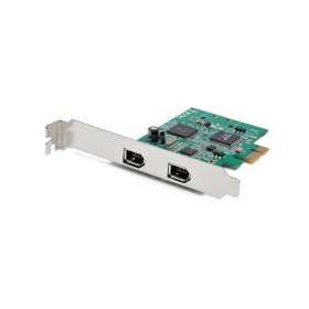 StarTech.com PEX1394A2V2 2-Port PCI Express FireWire Card - PCIe FireWire 1394a Adapter