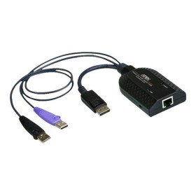 ATEN KA7169 USB DisplayPort Virtual Media KVM Adapter with Smart Card Support