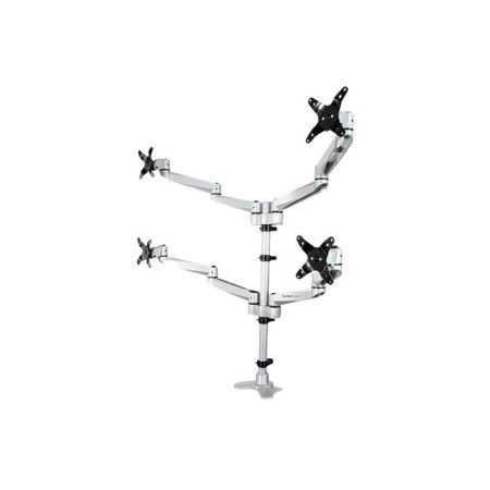 StarTech.com Quad Monitor Mount - Premium - For up to 27" VESA Monitors - desk mount (adjustable arm)