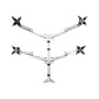 StarTech.com Quad Monitor Mount - Premium - For up to 27" VESA Monitors - desk mount (adjustable arm)