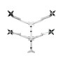 StarTech.com Quad Monitor Mount - Premium - For up to 27" VESA Monitors - desk mount (adjustable arm)