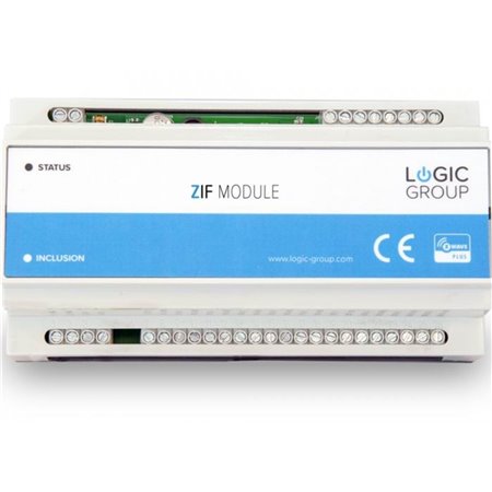 Logic Group ZIF5030 Z-Wave DIN-Rail Smart Module for Heating Systems