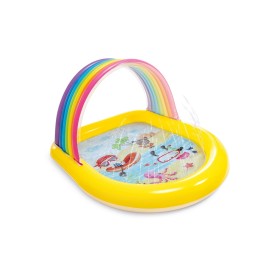 Intex Planschbecken Regenbogen mit Wasserspiel