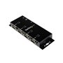 StarTech.com 4 Port USB zu RS232 Serial DB9 Adapter Hub